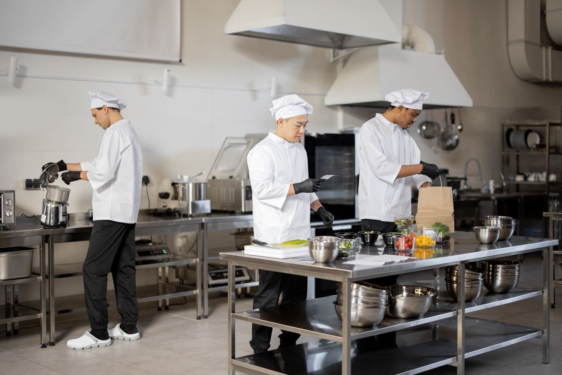 Équipe de cuisiniers professionnels - Cool Store équipement Horeca