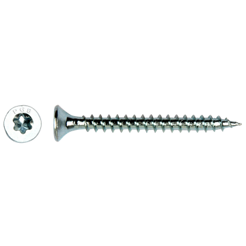 VIS A PANNEAUX TF-T 6,0x80 ZN T30 (BTE=200 PIECES)