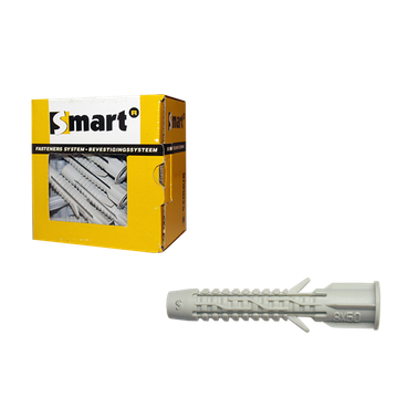 CHEVILLE UNIVERSELLE +COLLIER SMART Ø10x60 NY (BOITE DE 25 PIECES)