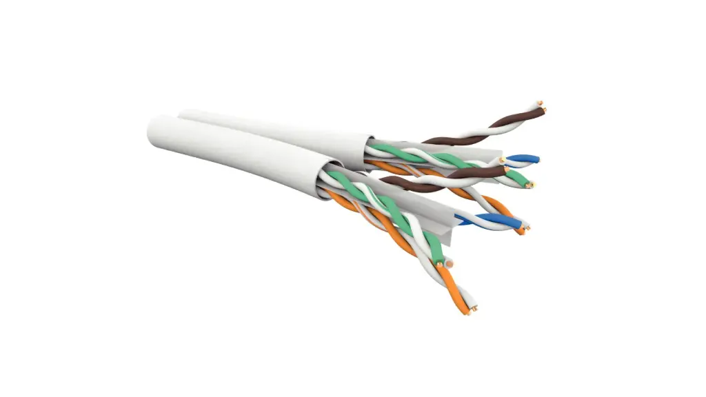 C6 2X4P UUTP AWG24 CCA WHIT (500M TOURET)