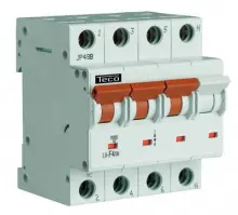 DISJONCTEUR TC 3P+N 25A 4,5KA