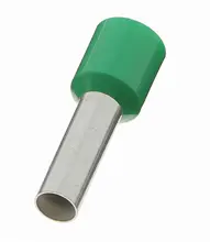 EMBOUT SIMPLE VERT 6MM2 (100 PCS)