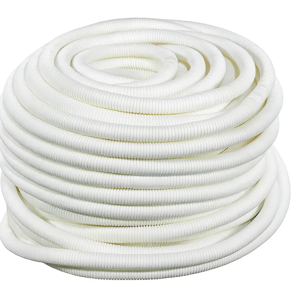 TUYAU FLEXIBLE DE CONDENSAT ENROBE 16-18-20MM 50M FLEX HOSE