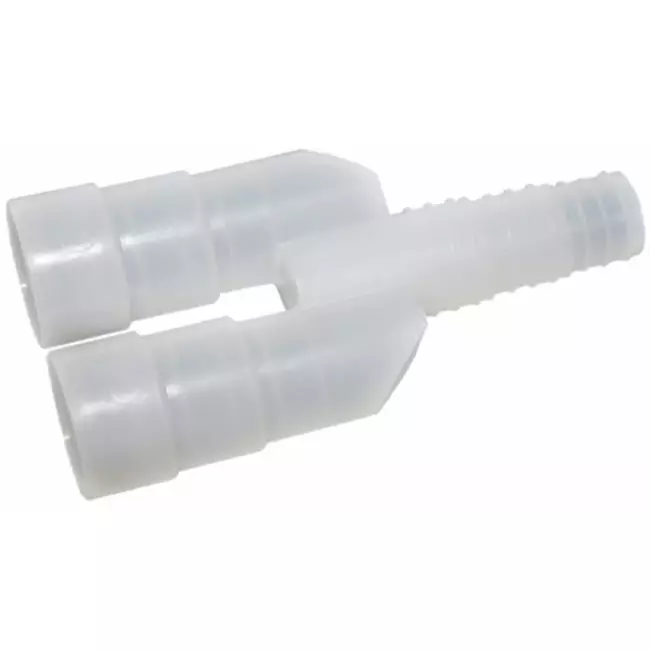 CONNECTEUR Y A 3 VOIES 20/18/16MM POUR TUYAU FLEXIBLE DE CONDENSAT