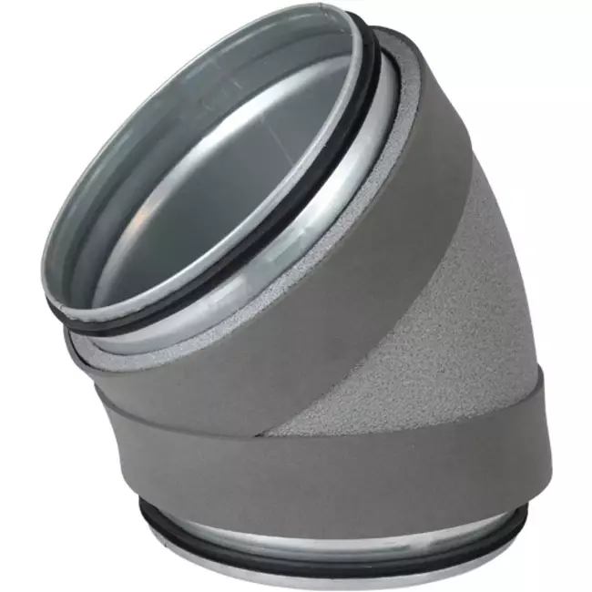 COUDE ISOLE THERMODUCT 45° Ø160MM