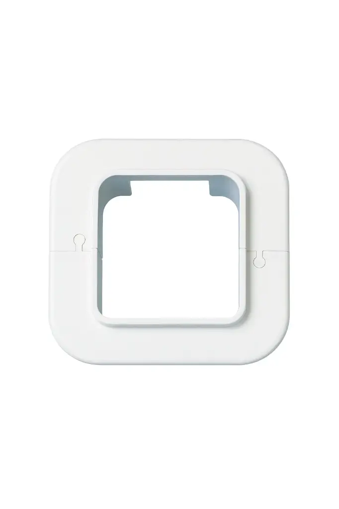 SPEEDIDUCT 70 ROSETTE MURALE BLANCHE 