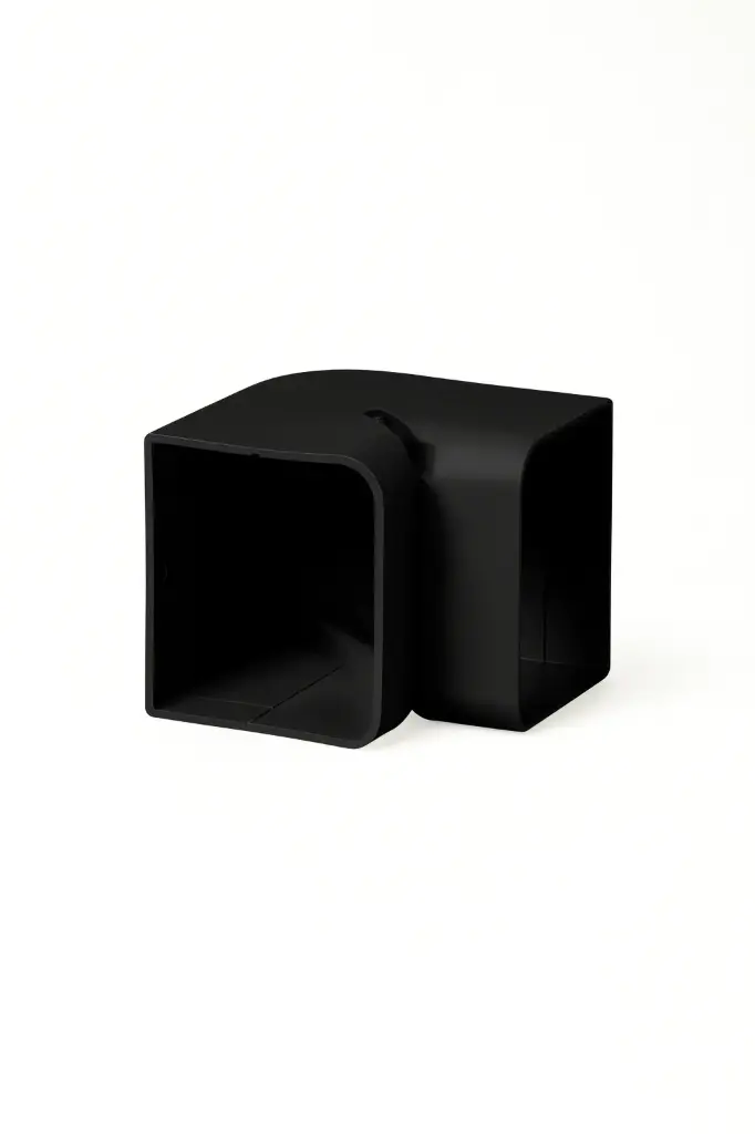 COUDE INTERIEUR NOIR 90° PVC POUR SPEEDI DUCT D070