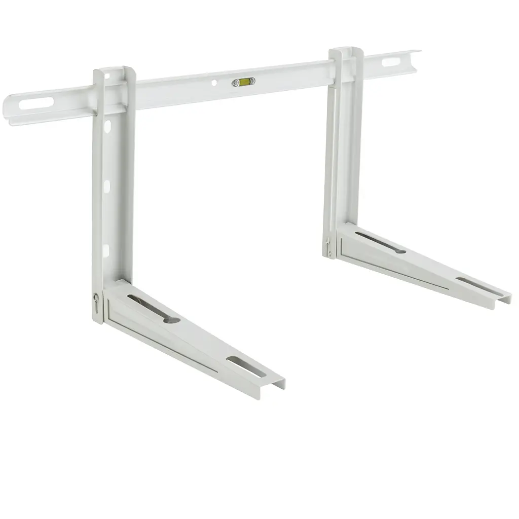 SUPPORT MURAL ACIER LAQUE BLANC 420X400X800MM - 60+60KG