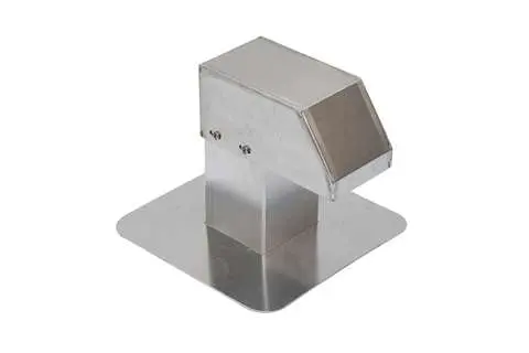 PASSAGE TOITURE ALU 125x125MM 1 SORTIE