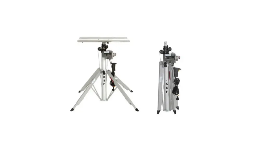 ELEVATEUR DE MONTAGE PORTABLE CM-520 H1 - HAUTEUR MAX. 4,9M - 90KG à 140KG