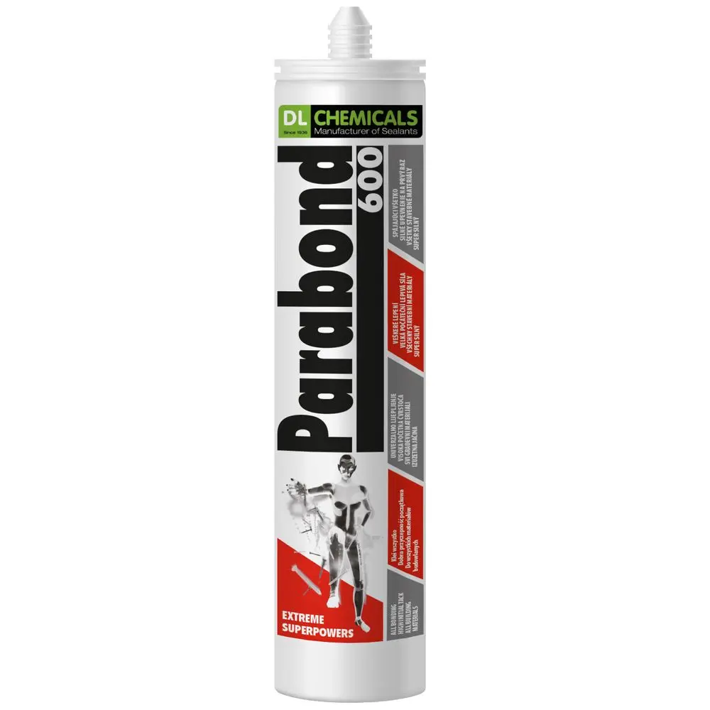 PARABOND 600 COLLE ET MASTIC 290ML NOIR