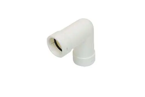 CONNEXION 90° RIGID DRAINPIPE ø20MM BLANC