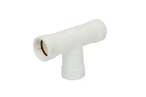 CONNEXION T RIGID DRAINPIPE - ø20MM BLANC
