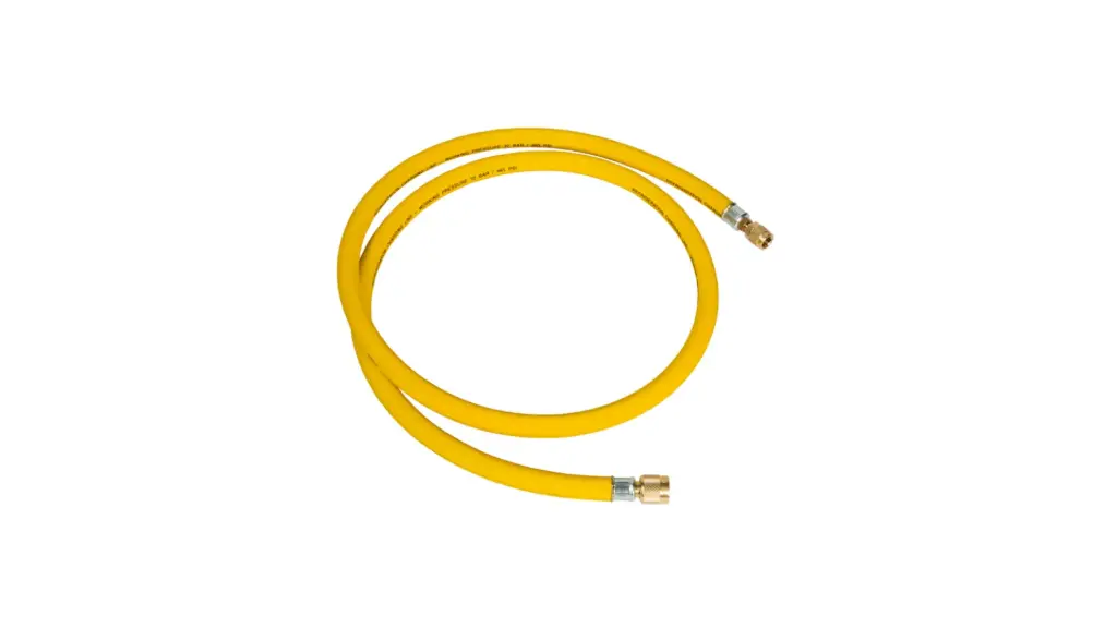 HCL6-60-Y 3/8 "SAE,60" TUYAU DE CHARGE JAUNE 150CM