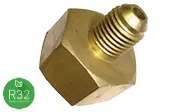 RACCORD POUR BOUTEILLE FILET GAUCHE/REVERSE MA1/4SX-R POUR R32