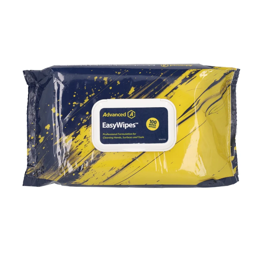 EASY WIPES LINGETTES NETTOYANTES (1 PAQUET = 100 PCS)