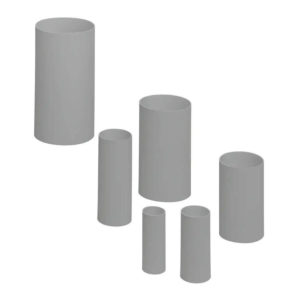 MANCHONS RESISTANTS AUX CHOCS DIA20MM RAL 7037 - 134622