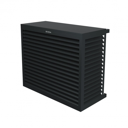 CACHE CLIM TAILLE L ANTHRACITE (RAL 7016) H95xL110xP55-70CM