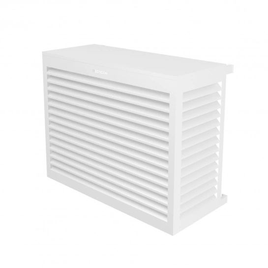 CACHE CLIM TAILLE S BLANC (RAL 9010) H68xL90xP45-60CM