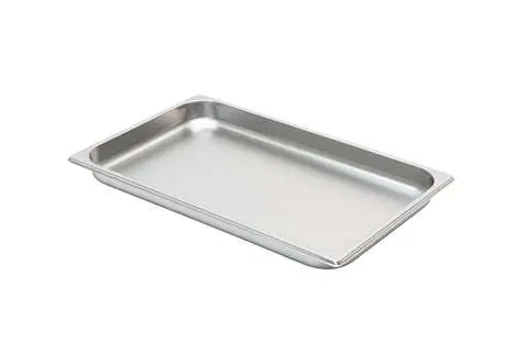 PLATEAU INOX 53X32.5CM GN1/1 - 40MM - PLEIN - PREMIUM LINE