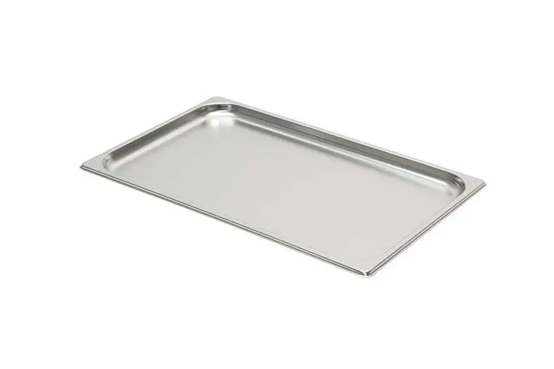 PLATEAU INOX 53x32.5CM GN1/1 - 20MM - PLEIN - PREMIUM LINE