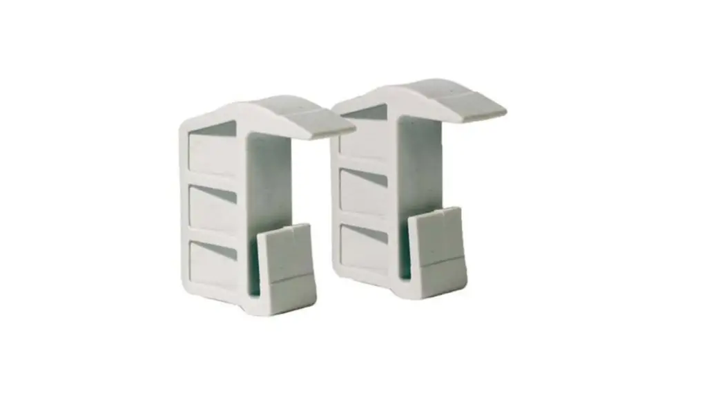 LCA-4000-000 CROCHET D'ANGLE EN COMPOSITE GRIS