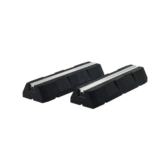 2x RUBBER FOOT 1000x130x95MM AVEC VIS ET BOULONS INCLUS