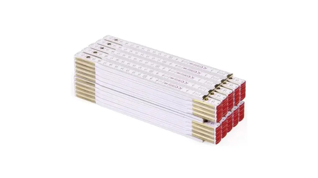 METRE PLIANT BLANC 10-2M