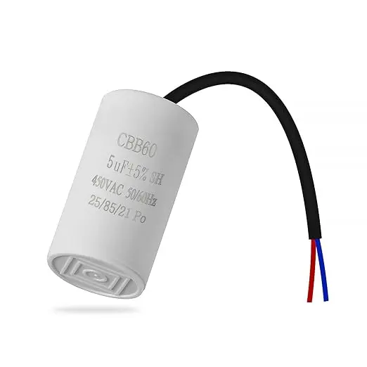 CONDENSATEUR 5 MICROFARAD CBB60 450V ANGEEK