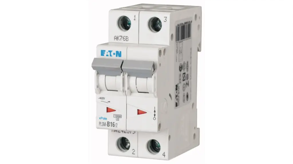 DISJONCTEUR 2P 16A 4,5KA C Eaton