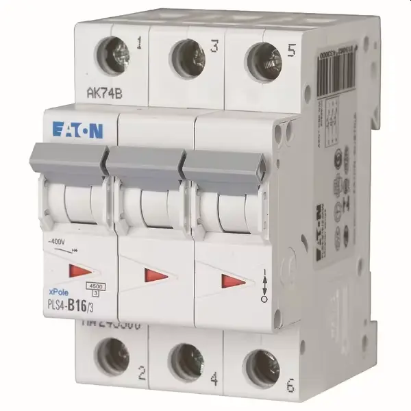 DISJONCTEUR 3P 16A 4,5KA C Eaton