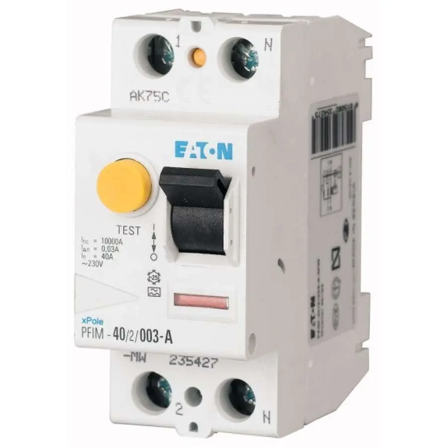 INTERRUPTEUR DIFFERENTIEL 2P 40A 300MA