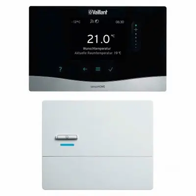 THERMOSTAT MODULANT EBUS VRT380F SENSOHOME SANS FILS PROGRAMMABLE VAILLANT