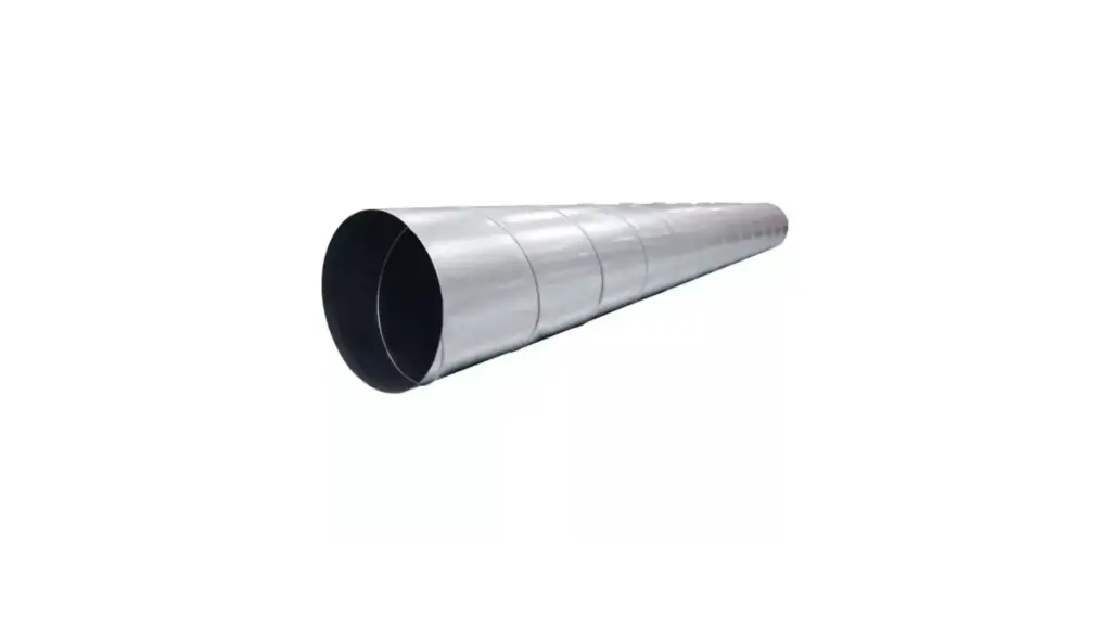 3 METRES DE GAINE SPIRALEE GALVANISEE Ø150
