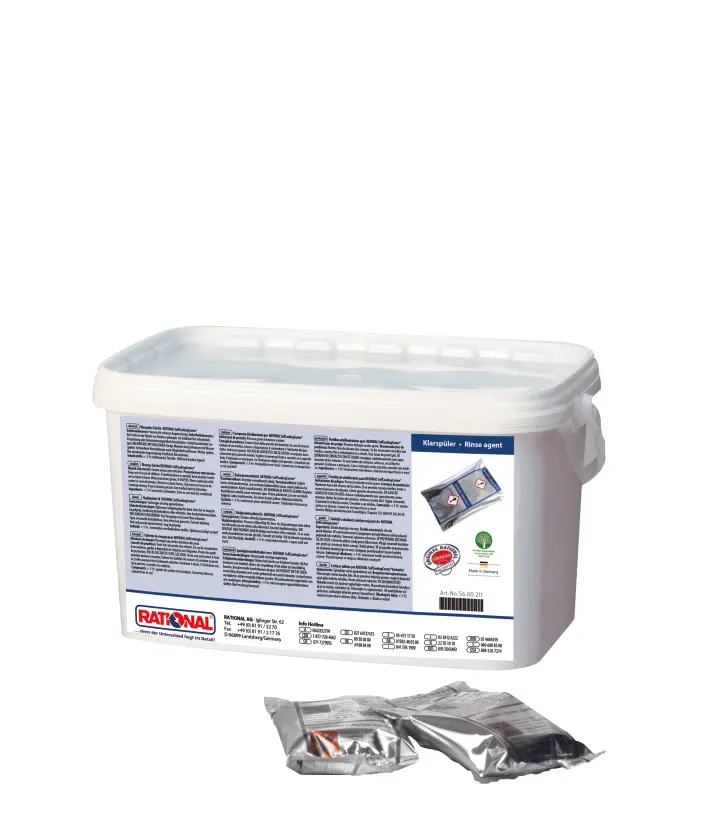 TABS RATIONAL DE RINCAGE BRILLANCE POUR FOUR - X50 PIECES