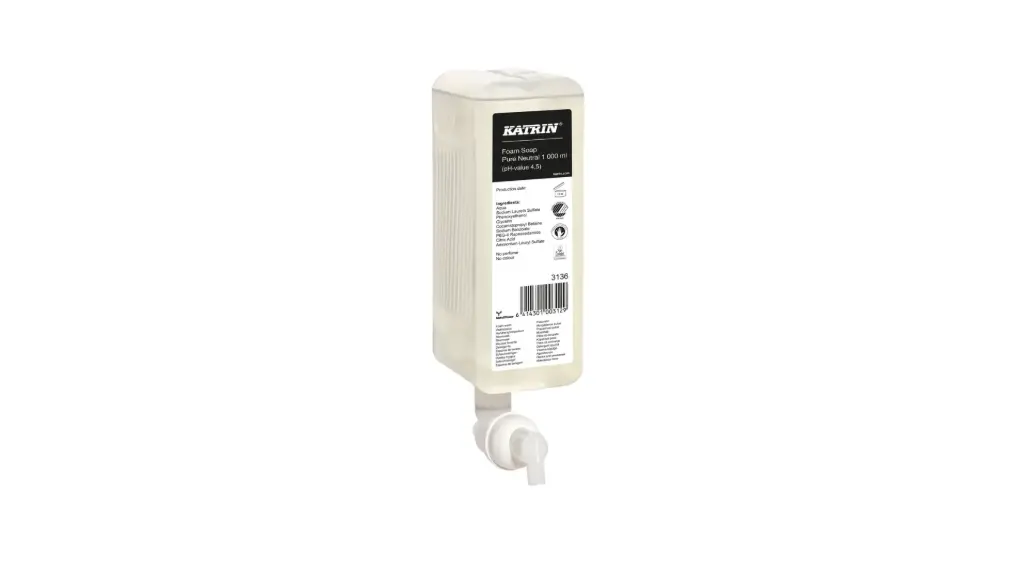 SAVON MOUSSE/FOAM EN 1000ML - KATRIN/PRIX LITRE