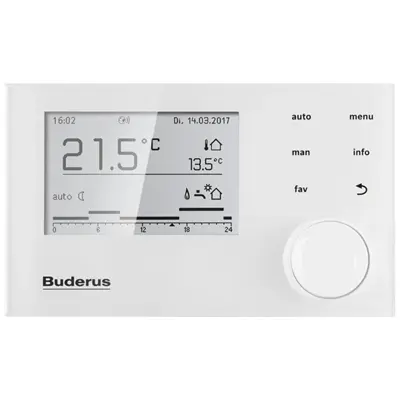 REGULATION BUDERUS LOGAMATIC RC310 BLANC