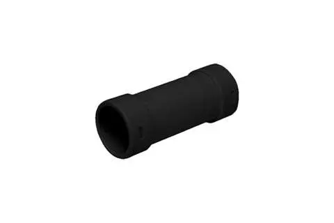 RALLONGE DROITE 180° DRAINPIPE Ø20MM NOIR