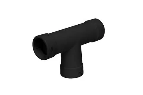 CONNEXION T RIGID DRAINPIPE Ø20MM NOIR