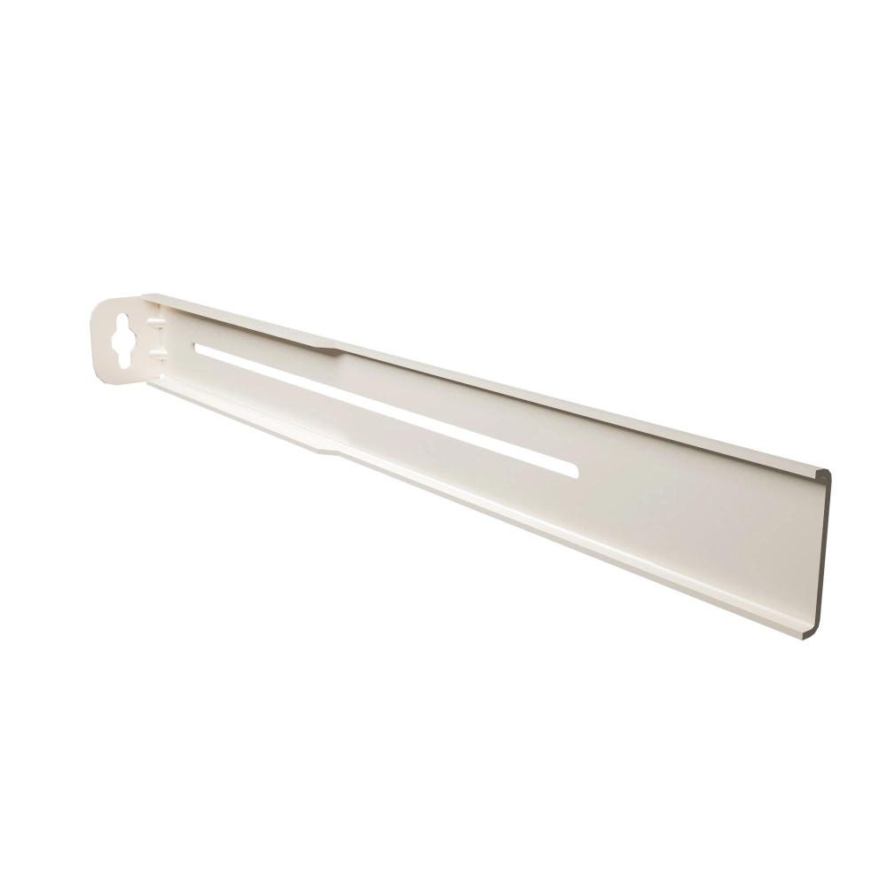 RAILS DE PROFONDEUR +40CM LOT DE 4  BLANC CREME (RAL 9001)