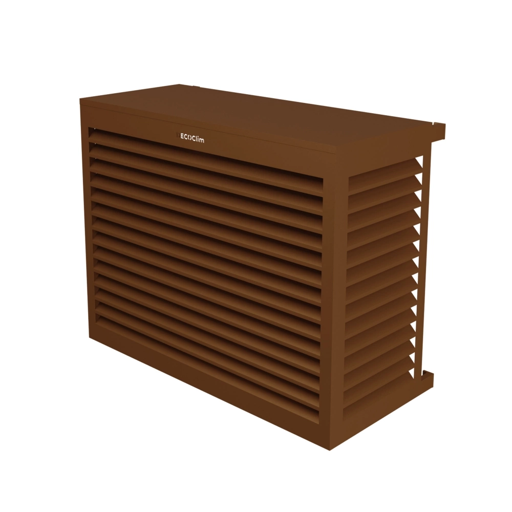 CACHE CLIM TAILLE XL BRUN ARGILE (RAL 8003) H120xL131xP65-80CM