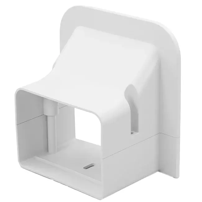 ROSACE 100X75MM RAL 9010 BLANC COOL      