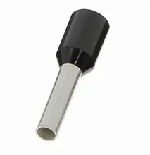 EMBOUT SIMPLE NOIR 1,5MM2 (100 PCS)
