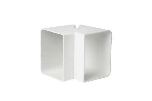 COUDE EXTERIEUR BLANC 90° PVC POUR SPEEDI DUCT D070