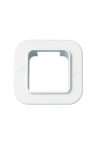 SPEEDIDUCT 70 ROSETTE MURALE BLANCHE 