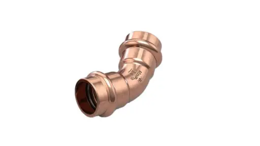 COURBE 45° 10MM 3 PCS