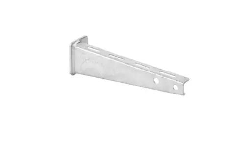 CONSOLE MURALE 200MM GALVANISE A CHAUD