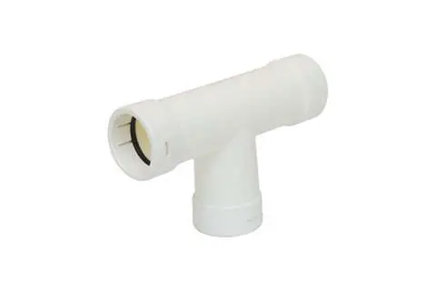 CONNEXION T RIGID DRAINPIPE Ø25MM BLANC
