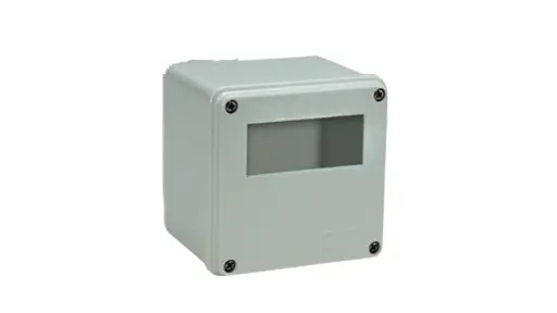 [686.404] BOITIER DE MONTAGE EN PVC 34*72 108*108*90MM 