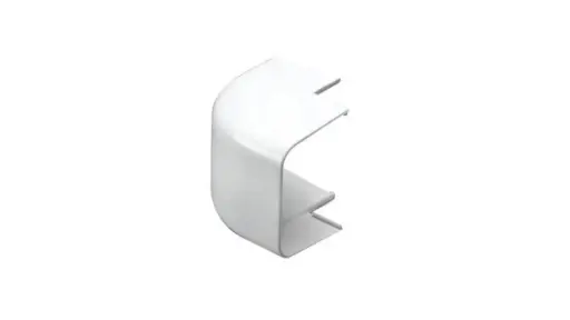 COURBE EXTERIEURE 90° 125x75MM